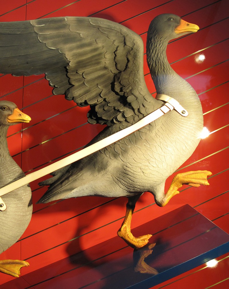 Louis Vuitton Christmas Geese